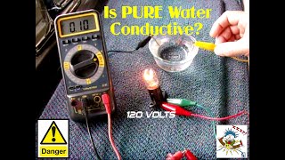 Is PURE Water Conductive Find Out [upl. by Stutzman]