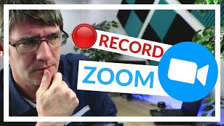 How to Record a meeting in Zoom Video and Audio [upl. by Jueta]