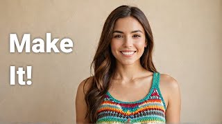 Make Your Own CROCHET TANK TOP Today [upl. by Carlson]