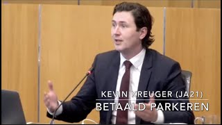 Kevin Kreuger JA21 Geen betaald parkeren in Geuzenveld [upl. by Rosenbaum]