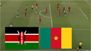 Kenya vs Cameroun 01 Highlights amp Goals  Africa Cup of Nations Qualifiers 2025 [upl. by Kcinnay432]