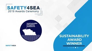 Sustainable Shipping Initiative SSI receives SAFETY4SEA Sustainability Award [upl. by Linehan]