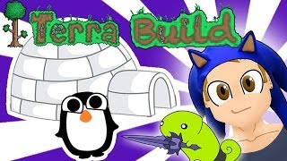 Igloo Castle Creation Terra Build Building Ideas  Terraria 123 Gameplay  Sybonn [upl. by Ailem58]