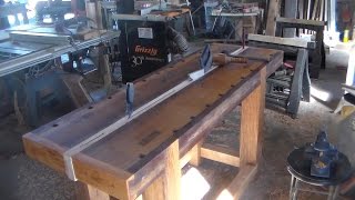 Roubo Work Bench Part 4 [upl. by Notyap]