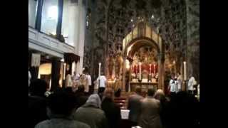 KYRIE Pontifical Traditional Latin Mass Cardinal Burke AMSTERDAM FSSP [upl. by Deehan]