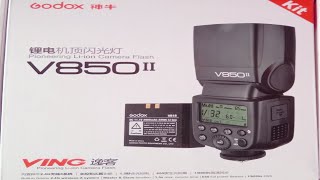 godox V850ii vs v860ii 2022 Godox V850III Camera Flash  Operation Tutorial [upl. by Stargell]