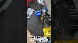 HVAC service technician tip hvaclife hvactechnician hvacservice bluecollar fyp hvac [upl. by Lizned]