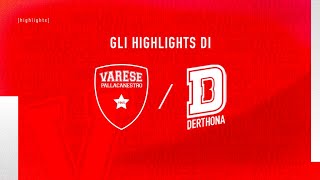 Gli highlights di VareseDerthona [upl. by Hsirap]