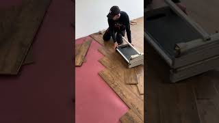 trending construction diy foryoupage tools fyp work carpentry remodel flooring lvt lvp [upl. by Anerroc425]