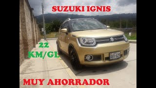 REVIEW SUZUKI IGNIS  RENDIMIENTO DE COMBUSTIBLE  AHORRADOR POR EXCELENCIA [upl. by Howe917]