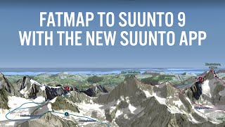 How To Plan a route on FATMAP amp import to Suunto 9 Baro Watch with the new Suunto app [upl. by Seaddon156]