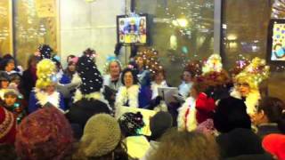 Beaconettes at the Great Figgy Pudding Caroling Contest 2010  Seattle [upl. by Ahsiet]