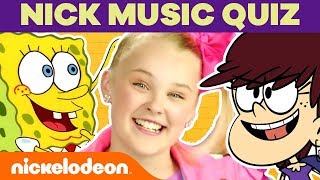 Are You a Nick Music Expert Ft JoJo Siwa The Loud House amp More  KnowYourNick [upl. by Marte478]