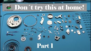 Restoration of a 1870 repeater watch movement Part 1 of 2 [upl. by Allebara]