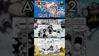 One Piece 1126 Pt 3  QUE PASO AYER PT 2 onepiece manga gear5 gorosei onepiece1126 teach [upl. by Ellitnahc352]