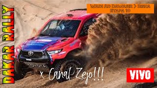 DAKAR RALLY 2022 ETAPA 10 en VIVO [upl. by Janie]