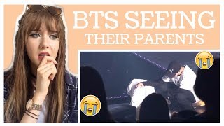 WHEN BTS SEE THEIR PARENTS nearly cried lol  ItsGeorginaOkay [upl. by Trust]