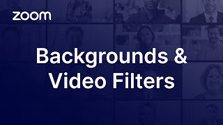 Zoom Virtual Backgrounds and Video Filters [upl. by Grishilda]