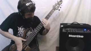 DISAVOWED  quotAbolition Of Impedimentquot bass cover [upl. by Apul937]