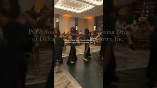 🔥 Delta Sigma Theta Sorority Inc Wedding Stroll dst deltasigmatheta divine9 weddingvideo [upl. by Eilyab]