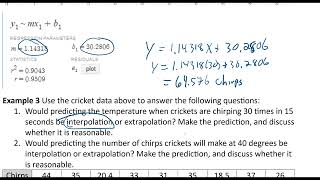 Interpolation and Extrapolation [upl. by Salazar450]