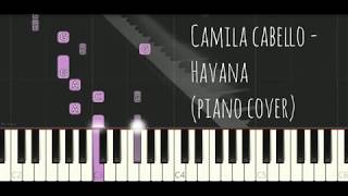 Camila Cabello  Havana  Piano Pop Song Tutorial [upl. by Kent883]