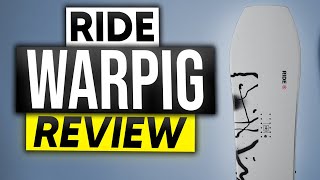 Ride Warpig Snowboard Review 2024 Everything You Need To Know [upl. by Nitsyrk]