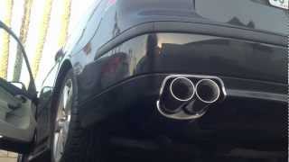 Saab 93 20T 2003Magnaflow 14816 custom exhaust sound [upl. by Ranzini]