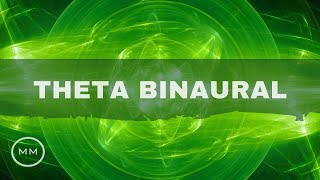 Theta Binaural Beats  7 Hz  Pure Frequency  Ideal for Relaxation  Meditation  Creativity [upl. by Akiemaj]