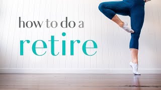 how to do a retire  balletnow [upl. by Rafiq]