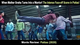 When Mother Sneha Turns Into a Warrior The Intense Faceoff Scene in Pattas [upl. by Meibers]