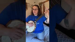 Clawhammer Banjo  Old Joe Clark beginner  Banjo Lessons [upl. by Ivor]