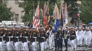 WATCH The National Memorial Day Parade in DC [upl. by Soluk]