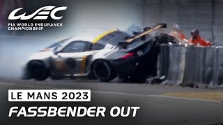 Hollywood Star Michael Fassbender out of the Race I 2023 24 Hours of Le Mans I FIA WEC [upl. by Saum720]