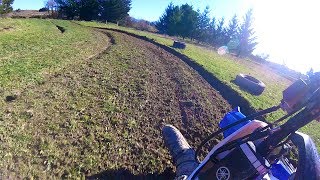 2017 YAMAHA YZ450F HOTLAPS [upl. by Norraf864]