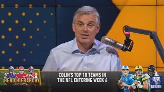 THE HERD  Colin Cowherds WILD Top 10 NFL Teams Commanders amp Vikings At Top Cowboys In No 49ers [upl. by Fanning]