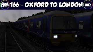 Train Simulator 20  Western Mainlines  Class 166 To Paddington From Oxford  Railway Wednesday [upl. by Schertz756]