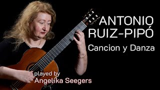 A RuizPipó  Cancion y Danza No 1 played by Angelika Seegers on a Matthias Dammann 1991 [upl. by Lambert]