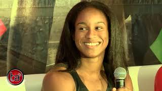 Brianna Williams ready for seniors test at JN Racers Grand Prix [upl. by Michey]