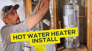 How to Replace a Gas Water Heater [upl. by Ardyce832]