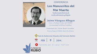 Los manuscritos del mar muerto Jaime Vázquez Allegue [upl. by Berny]