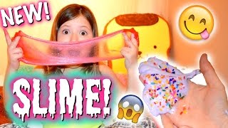 WEIRD SLIMES TESTED  Shampoo and Cornstarch NO BORAX Birthday Cake Slime etc Sedona Fun Kids TV [upl. by Lori]