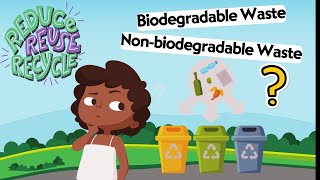 Biodegradable Waste and Nonbiodegradable Waste [upl. by Perreault185]