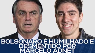 BOLSONARO É HUMILHADO E DESMENTIDO POR MARCELO ADNET [upl. by Magnuson562]