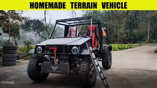 HOMEMADE TERRAIN VEHICLE  SUPERCAR [upl. by Junia676]