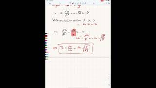 Correction d’un exercice sur un dipôle magnétique  petites oscillations [upl. by Bouldon]