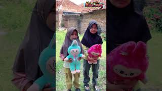 TIAN TAKUT SAMA BONEKA LABUBU😬😅🤣 trending comedy humorsegar funny shorts viralshorts [upl. by Dranyl]