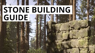 Stone Building Guide  Sons of the Forest [upl. by Aciria]