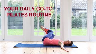 Your Daily GoTo Pilates Routine 20 mins [upl. by Racklin584]