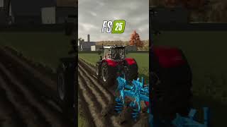 FS25 ploughing 😯😯😯shorts fs25 [upl. by Nimocks839]